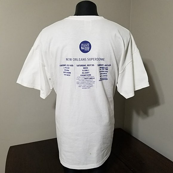 2008 New Orleans Essence Music Festival T Shirt 3XL Rare Rap R&B Hip Hop Tee - Picture 7 of 12